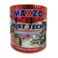 ราคา DDHome - MAXZO RUST TECH สีทาเหล็ก 2 IN 1 ชนิดด้าน ถังแดง สีขาว (10192047)