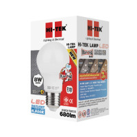 ราคา HI-TEK หลอด LED มวยไทย SERIES ขั้วเกลียว E27 8W แสงขาว 8W 8W (10191191)