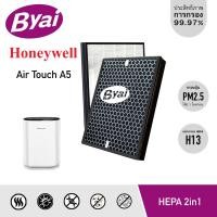 ราคา Byai แผ่นกรองอากาศ เครื่องฟอกอากาศ Honeywell รุ่น Air Touch A5 ใช้แทนไส้กรองรุ่น HCMF25M0012 ของเครื่อง HAC25M1201W แผ่นกรองอากาศ Byai (10730018)