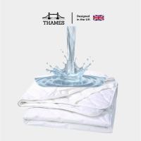 ราคา Thames ผ้ารองกันเปื้อน ที่นอน กันน้ำ100% ส่งตรงจากโรงงาน ผ้าปูรอง สําหรับฟูกหนา10-14นิ้ว mattress protector 5ฟุต 6ฟุต [กันน้ำ100%] 6 ฟุต (12124980)