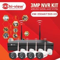 ราคา hi-view ip camera wifi hd 3mp รุ่น hw-3304kit303-h3 (4 ตัว) รุ่นใหม่ล่าสุด (12340078)