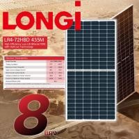 ราคา longi bifacial solar panel แผงโซลาร์เซลล์สองหน้า 8แผง รุ่น himo-4 lr4-7zhbd 435w (12336053)