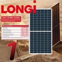 ราคา longi bifacial solar panel แผงโซลาร์เซลล์สองหน้า 1 แผง รุ่น himo-4 lr4-7zhbd 435w (12336045)