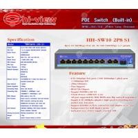 ราคา Hi-view Smart PoE Switch HUB 10 port รุ่น HH-SW10 2P8 S1 normal (12597566)