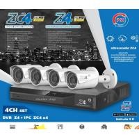 ราคา PSI ชุดกล้องวงจรปิด IP Camera 4MP รุ่น PSI ZC4 (4ตัว) + DVR 4Ch รุ่น PSI Z4 normal (12598958)
