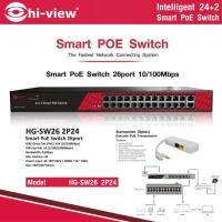 ราคา Hi-view PoE Switch 26 port Smart รุ่น HG-SW26 2P24 normal (12597489)