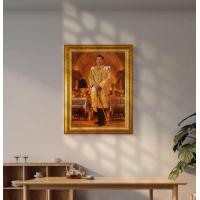 ราคา Monthonframe - กรอบรูปพร้อมภาพพระบรมฉายาลักษณ์รัชกาลที่10 ฉลองพระองค์เต็มยศ (ชุดคลุมทอง) มีฉากหลังเป็นท้องพระโรง (12822693)