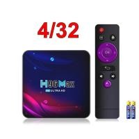 ราคา H96 Max android box H96 max กล่องแอนดรอยด์ Android 11 tv box ฟรีถ่าน 4/32 (12829974)