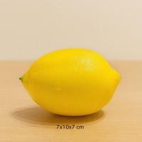 ราคา Good Goods ผลไม้ประดิษฐ์ ผลไม้ปลอมตกแต่ง ลูกแพร์ ส้ม เลม่อน แอปเปิ้ล สินค้าพร้อมส่ง เลม่อน (12827841)