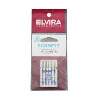 ราคา ELVIRA เข็มเย็บหนังรวม LEADER/CUIR LEATHER NEEDLE NO.80,90,100 (11-8101-6037) (12776419)