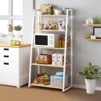 ราคา Decor-Aชั้นวางของในห้องครัว ชั้นวางไมโครเวฟ ชั้นวางอเนกประสงค์ ประหยัดพื้นที่ (5ชั้น) ไม้เหลือง (12831390)