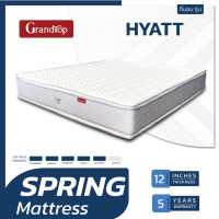 ราคา Grandtop ที่นอนสปริง รุ่น Hyatt (ไฮแอท) ผ้าหนานุ่ม knitted หนา10นิ้ว 6ฟุต (10932474)
