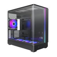 ราคา CASE MONTECH KING 15 PRO ARGB Curved BLACK Micro-ATX Mid-Tower (12836139)
