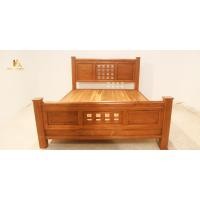 ราคา PF_Phrae | เตียงไม้สักแห้ง (ไม้สักเก่า) ขาโปร่ง ลายสก็อต ขนาด5ฟุต / ขนาด6ฟุต เตียงไม้สัก 5ฟุต สีเนื้อไม้ (10913212)