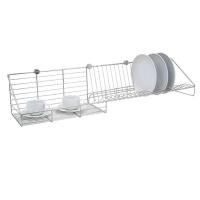 ราคา WS 5 ชั้นวางของเอนกประสงค์แบบติดผนังมีที่วางจาน,แก้ว-ยาว เงิน 22.5 x 100 x 20 cm. (10444174)