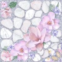 ราคา ไดนาสตี้ กระเบื้องเซรามิค ลายแม็กโนเลีย (หน้ามัน,โมล์ด) 30X30 ซม.