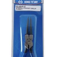 ราคา คีมถ่างแหวน คีมหนีบแหวน KINGTONY 7" ปากงอ ปากตรง คีมหนีบแหวน ปากตรง (12021467)