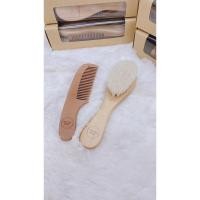 ราคา Pump Nom Happy ชุดแปรงและหวี ขนแปรงนิ่ม Camera Baby ขนแพะ / Anoi Baby หวี Minime (12300851)