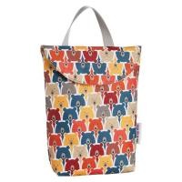 ราคา Pump Nom Happy ถุงผ้าใส่แพมเพิส ใส่ของอเนกประสงค์ ใส่ขวดนม / แพมเพิส / ipad หนังสือ มีหูหิ้ว (S)หมีสี (12301894)