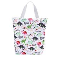 ราคา Pump Nom Happy ถุงผ้าใส่แพมเพิส ใส่ของอเนกประสงค์ ใส่ขวดนม / แพมเพิส / ipad หนังสือ มีหูหิ้ว (L)ไดโนเสาร์ (12301906)