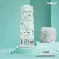 ราคา Pump Nom Happy Camera Baby ที่เก็บนมผง 4 ชั้น แบ่งนมผง ที่แบ่งนม-เขียว (12302002)