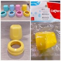 ราคา Pump Nom Happy Camera Baby ฝาครอบ และฝาเกลียวใส่จุกนมคอกว้าง จุกนมเสมือนหัวนมมารดา ฝาครอบ-เหลือง (12304286)