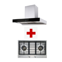 ราคา teka เตาแก๊สฝัง teka รุ่น ef 78 2 g ai al dr ss + teka เครื่องดูดควัน รุ่น dhw 90 to ขนาด 90 ซม. (12044400)