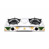 ราคา CROWN เตาแก๊สตั้งโต๊ะหน้าสแตนเลส 2 หัวเตาอินฟาเรด CR-042021 สแตนเลส สแตนเลส (10416224)