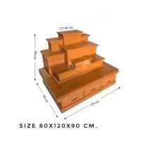 ราคา 8KARAT design โต๊ะหมู่บูชาโมเดิร์น (1.2.3) ลึก80ซม. ยาว120ซม. สูง90ซม (10453762)