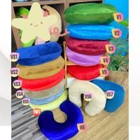 ราคา หมอนรองคอ ยางพาราปั่น สีพื้น หมอนสุขภาพเพื่อการเดินทาง พกพาง่าย ช่วยดูแลคุณได้ตลอดการเดินทาง (22637420098)