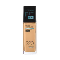 ราคา MAYBELLINE NEW YORK - Fit Me Matte+Poreless Foundation Normal To Oily SPF22 30ml 220 - Natural Beige (B0052355)