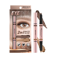 ราคา BROWIT - Eyedol Matte & Glow Shadow Stick 0.5g, 0.5g 07 - Earth Golden Brown (B0076880)