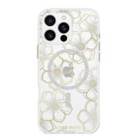 ราคา เคส iPhone 16 Pro Case Mate Floral Gems Gold with MagSafe (11383709270334)