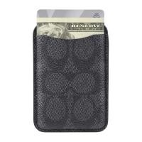 ราคา กระเป๋าใส่บัตร Essential Magnetic Card Holder สี Signature Charcoal (11140165796158)