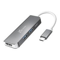 ราคา J5 5-in-1 USB-C to 4K HDMI, 2-port USB-A 3.0, Power Delivery (10873864945982)