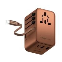 ราคา หัวชาร์จ Momax 1-World+ GaN 70W พร้อมสาย USB-C ในตัว (3 พอร์ต) (15039396446579)