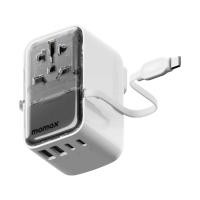 ราคา หัวชาร์จ Momax 1-World+ Flow 35W 4 พอร์ต พร้อม AC Travel มีสาย USB-C ในตัว (15024651075955)
