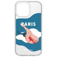 ราคา เคสแฟชั่น Native Union Clear Case สำหรับ iPhone 15 Pro Max - Swim (11309940867390)