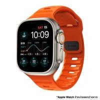 ราคา NOMAD Sport Band FKM for Apple Watch 45 Orange - Black Hardware (10810640957758)
