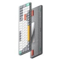 ราคา คีย์บอร์ดไร้สาย Nuphy Air 96 V2 สี Lunar Grey สวิตซ์ Wisteria (11141788369214)