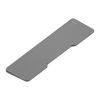 ราคา แผ่นรองข้อมือ Nuphy Mono Wrist Rest สี Acrylic Noir (11141788336446)