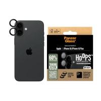 ราคา ฟิล์มกระจกกันรอยเลนส์กล้อง PanzerGlass PaHoops Black สำหรับ iPhone 16/16 Plus (14615930438003)