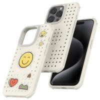 ราคา เคสกันกระแทก Pinit MagSafe สำหรับ iPhone 15 Pro - Dynamic/White/Emoji1 (10809055772990)