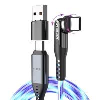 ราคา สายชาร์จ Statik PowerPivot, Glowing LED, USB-C to USB-C (1m) (15129009095027)