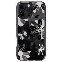 ราคา เคส Switcheasy Pattern รองรับ MagSafe สำหรับ iPhone 16 Pro Max สี Black Flower (11379324158270)
