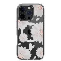 ราคา เคส Switcheasy Pattern รองรับ MagSafe สำหรับ iPhone 16 Pro สี White Flower (11379323830590)