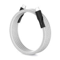 ราคา สายชาร์จ Valore PD60W USB-C to USB-C 1 เมตร สี Grey (11056633774398)