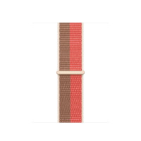 ราคา สาย Sport Loop Pink Pomelo/Tan สำหรับ Apple Watch 41มม. (10673753129278)