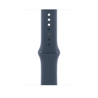ราคา สาย Sport Band Storm Blue ขนาด S/M สำหรับ Apple Watch 45 มม. (10673518674238)