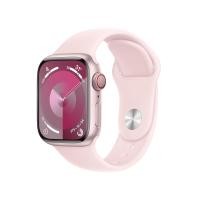 ราคา Apple Watch Series 9 GPS + Cellular 41mm Pink Aluminum Case with Light (10673433575742)